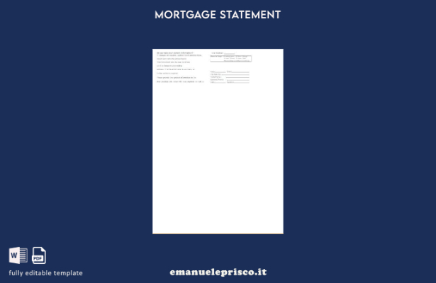 estratto conto ipotecario della Afghanistan International Bank (AIB) in stile  1